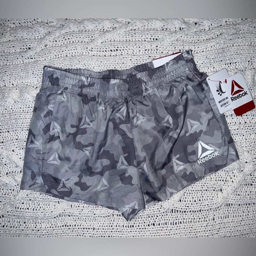 Kids Youth Reebok Running Shorts size M (7/8) NWT athletic